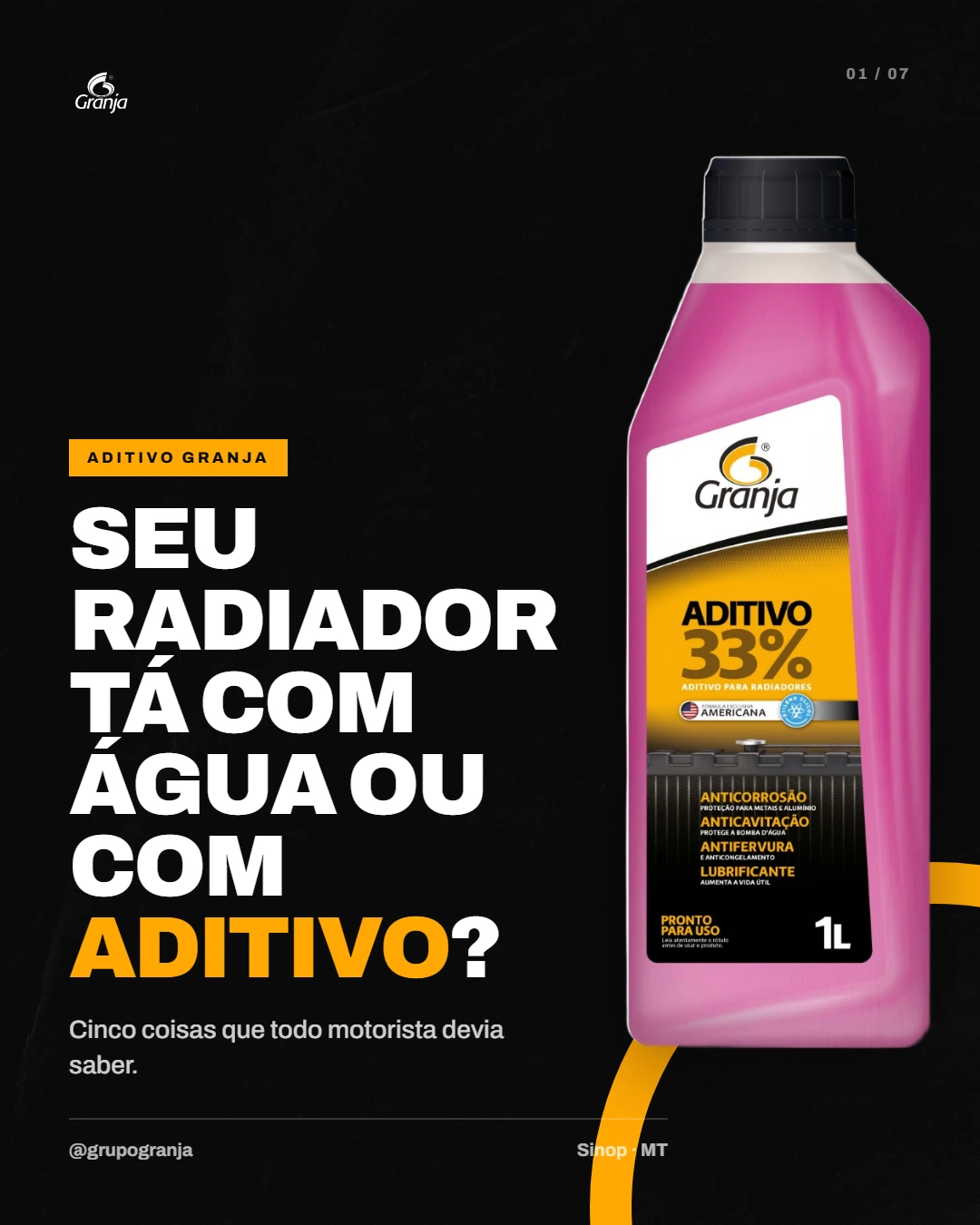 Criativo do portfólio Grupo Granja